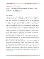 giao diện vô tuyến trong hệ thống utms