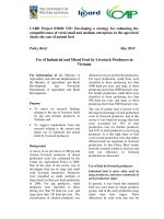 Báo cáo khoa học nông nghiệp 