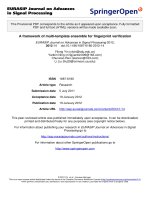 báo cáo hóa học: