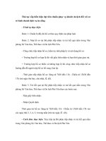 Thủ tục cấp biển hiệu đạt tiêu chuẩn phục vụ khách du lịch đối với cơ sở kinh doanh dịch vụ ăn uống potx