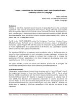 Báo cáo khoa học nông nghiệp 