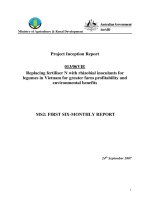 Dự án nông nghiệp 