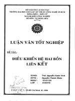 Điều khiển hệ hai bồn liên kết