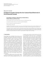 Báo cáo hóa học: 