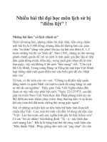 Nhiều bài thi đại học môn lịch sử bị 