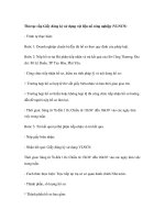 Thủ tục cấp Giấy đăng ký sử dụng vật liệu nổ công nghiệp (VLNCN) pdf