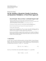 Báo cáo hóa học: 