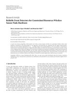 báo cáo hóa học: