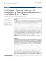 Kakar et al. Pastoralism: Research, Policy and Practice 2011, 1:3 potx