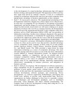 Strategic Information Management Third Edition Challenges and Strategies in Managing Information Systems_5 potx