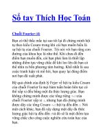 Sổ tay Thích Học Toán potx
