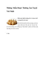 Những ''''thần Dược'''' Dưỡng Ẩm Tuyệt Vời Nhất pdf