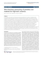 báo cáo hóa học: