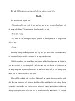 Đề bài: Kể lại cảnh tượng của một buổi chợ mà em chứng kiến ppt