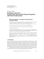 Báo cáo hóa học: 