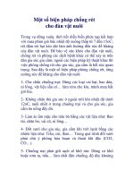 Một số biện pháp chống rét cho đàn vật nuôi docx