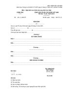 MẪU TRÌNH BÀY VĂN BẢN pdf