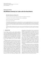 Báo cáo hóa học: 