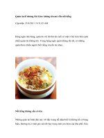 Quán ăn lề đường Sài Gòn: không tên mà vẫn nổi tiếng pot