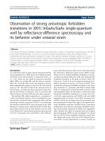 Báo cáo hóa học: 