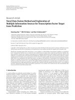 Báo cáo hóa học: 