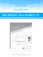 Mô phỏng mạch điện tử part 1 ppt