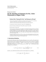 Báo cáo hóa học: 