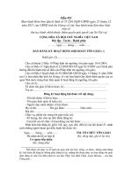 MẪU BẢN ĐĂNG KÝ HOẠT ĐỘNG HỘI ĐOÀN TÔN GIÁO doc