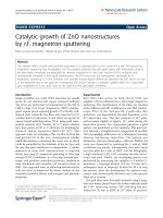 báo cáo hóa học: 