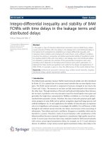 Báo cáo hóa học: 