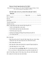 Mẫu Đơn đề nghị cấp/cấp lại Thẻ XHKT pptx