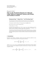 báo cáo hóa học: