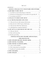 đi sâu phân tích các phương pháp điều chế số sử dụng k