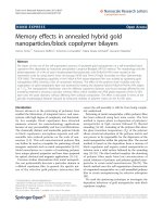 Báo cáo hóa học: 