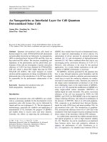 Báo cáo hóa học: 