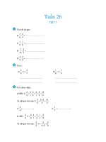 Bai tập toán_Tuần 26 pdf