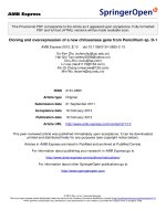 Báo cáo hóa học: 