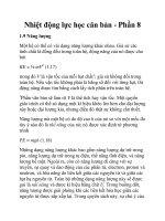 Nhiệt động lực học căn bản - Phần 8 potx