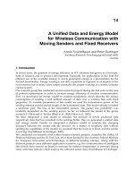 Mobile and wireless communications physical layer development and implementation Part 14 pdf