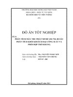 phân tích về máy thu phát mfhf jss-720. đi sâu phân tích bộ khuếch đại công suất và phối hợp trở kháng