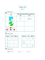 Bai tập toán_Tuần 20 potx