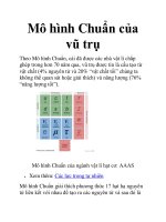 Mô hình Chuẩn của vũ trụ pot