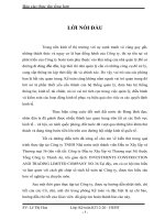 Báo cáo thực tập tổng hợp tại công ty Đầu tư Xây lắp và Thương mại 36