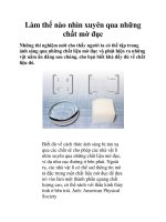 Làm thế nào nhìn xuyên qua những chất mờ đục potx