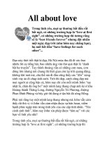 All about love docx