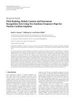 Báo cáo hóa học: 