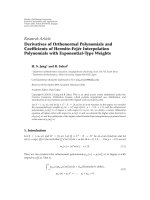 báo cáo hóa học: