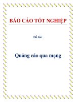 Đề tài: Quảng cáo qua mạng pot