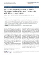 báo cáo hóa học: