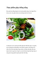 Thực phẩm giúp chống nắng doc